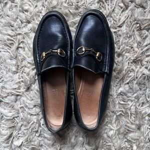 Vintage Gucci horsebit lug sole loafers - size 8 AA - made in Italy